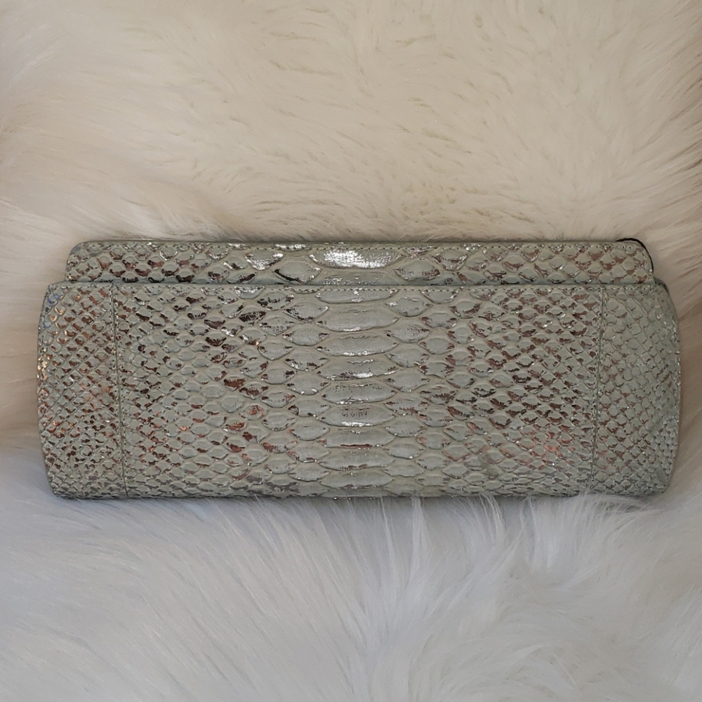 Nancy Gonzalez Python Convertible Clutch - image 8